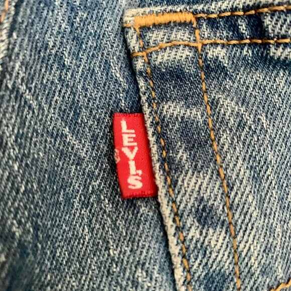 Vintage Levi's Big E Fly Button Jeans Men's size 30 Blue Denim 90s Y2K - Picture 7 of 8